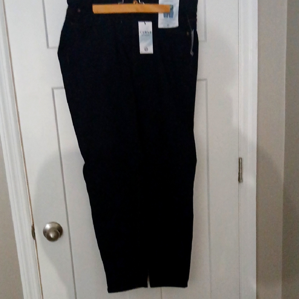 Curve Appeal PETITE Black Pants